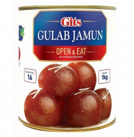 Gits Gulab Jamun Open & Eat  Tin  1 kilogram